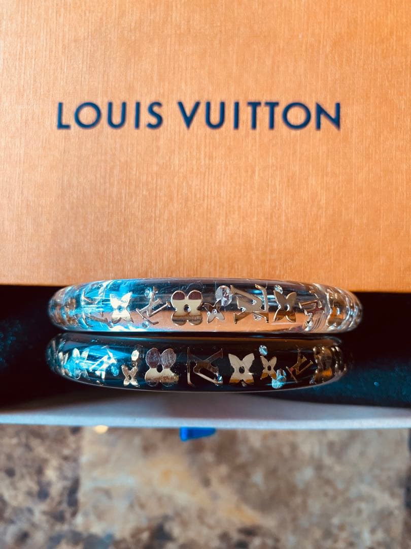 Louis Vuitton バングル クリア・ブラック 2個セット