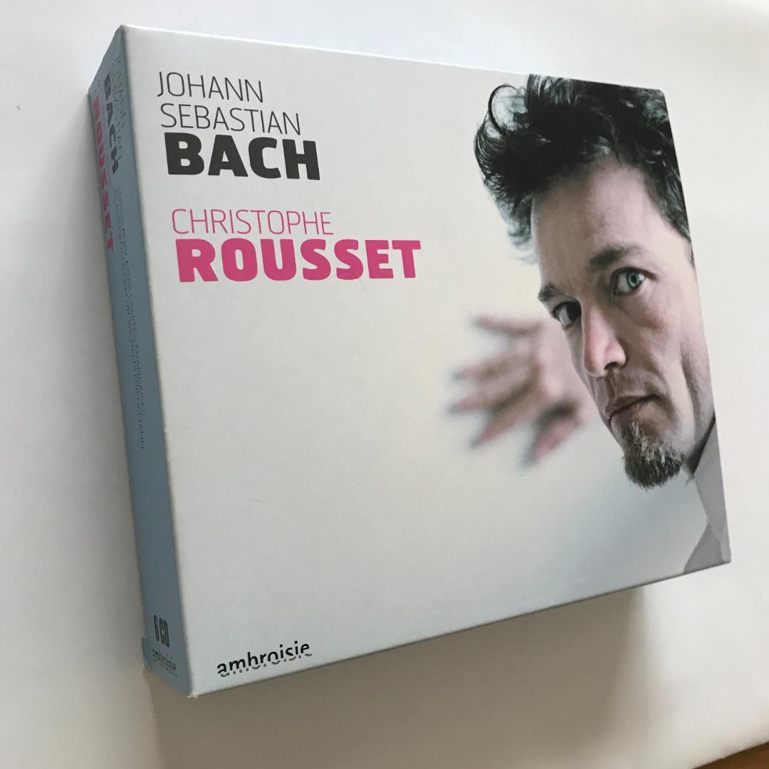 【廃盤】クリストフ・ルセ：J.S.Bach鍵盤音楽（チェンバロ)作品集（６CD）