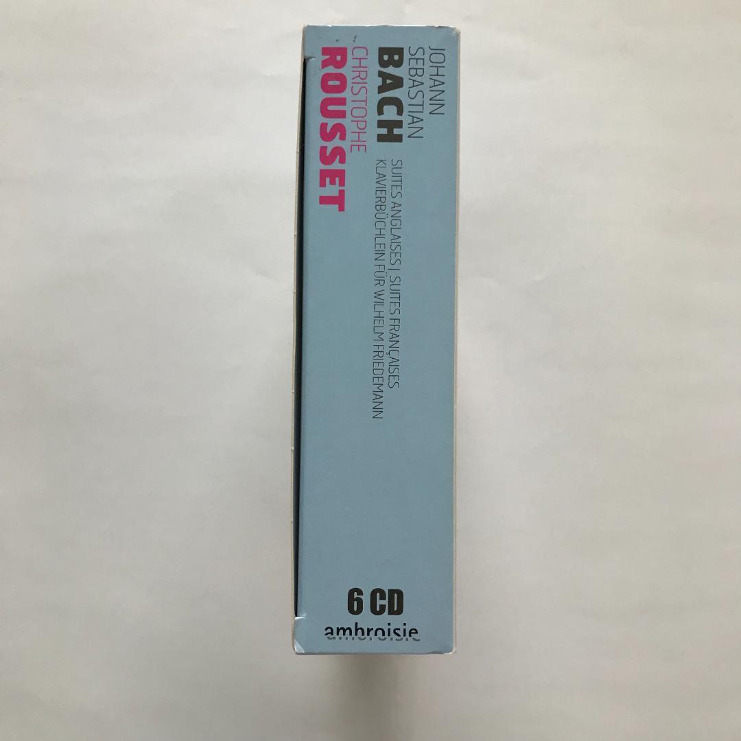 【廃盤】クリストフ・ルセ：J.S.Bach鍵盤音楽（チェンバロ)作品集（６CD）