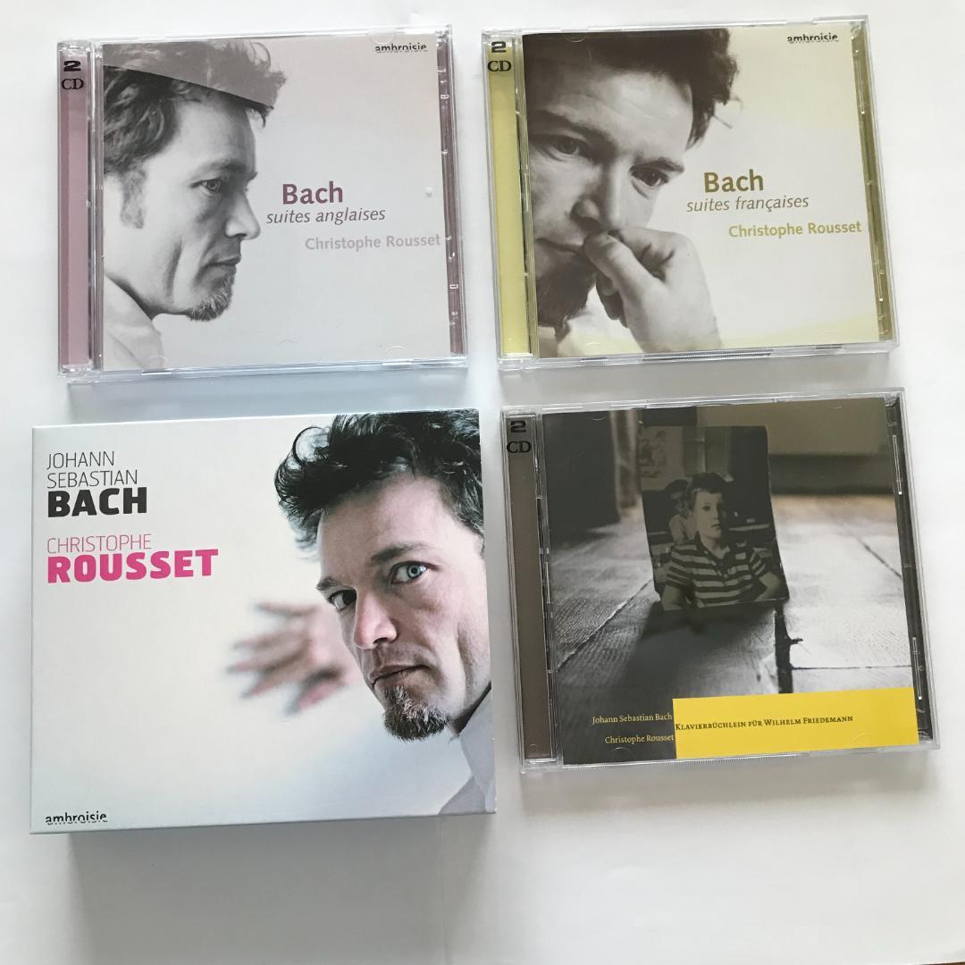 【廃盤】クリストフ・ルセ：J.S.Bach鍵盤音楽（チェンバロ)作品集（６CD）