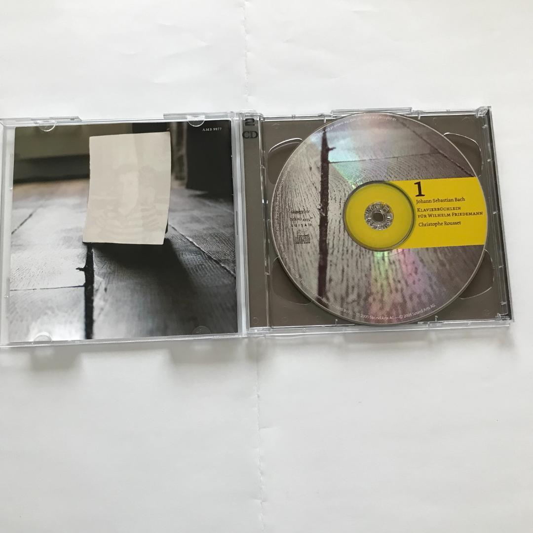 【廃盤】クリストフ・ルセ：J.S.Bach鍵盤音楽（チェンバロ)作品集（６CD）