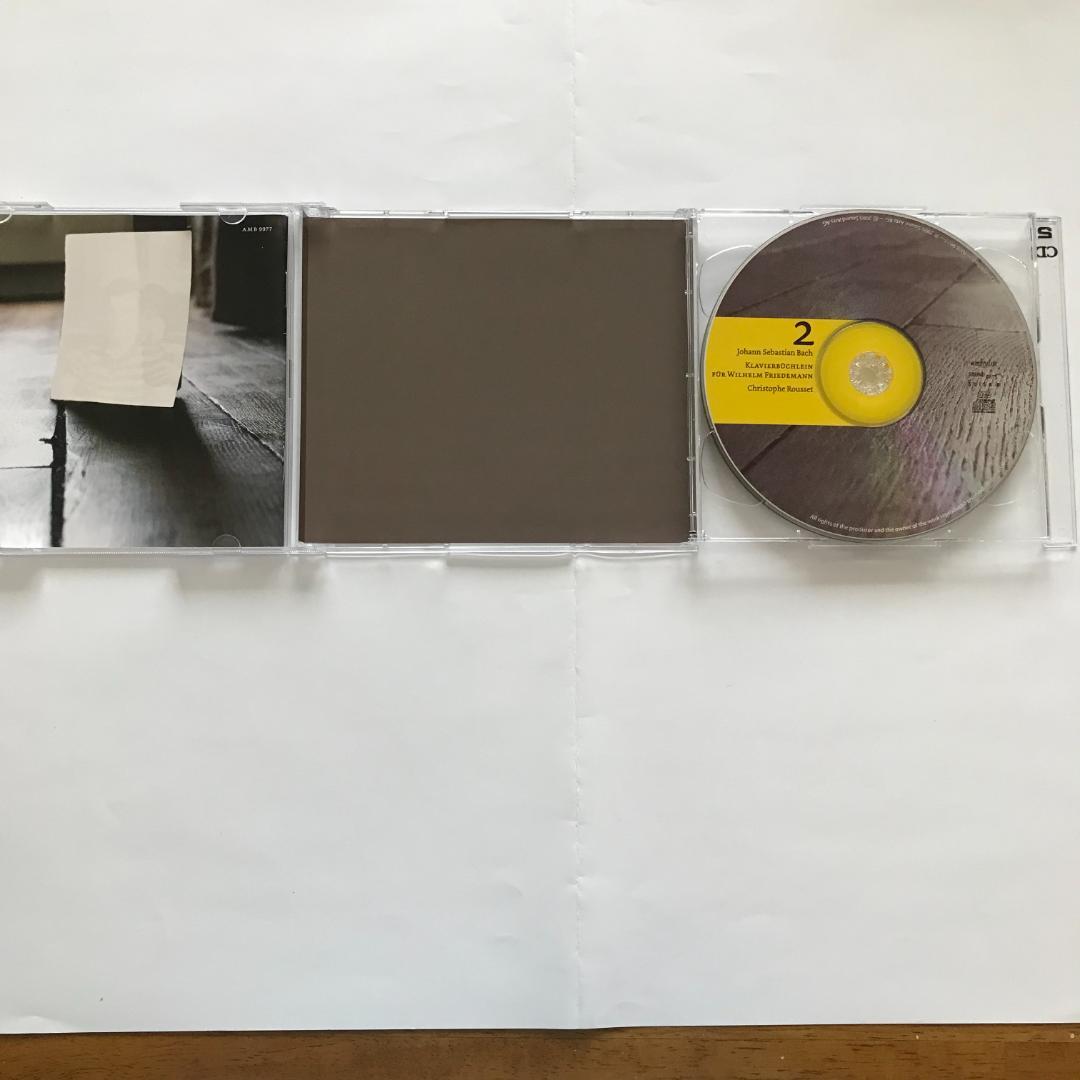 【廃盤】クリストフ・ルセ：J.S.Bach鍵盤音楽（チェンバロ)作品集（６CD）