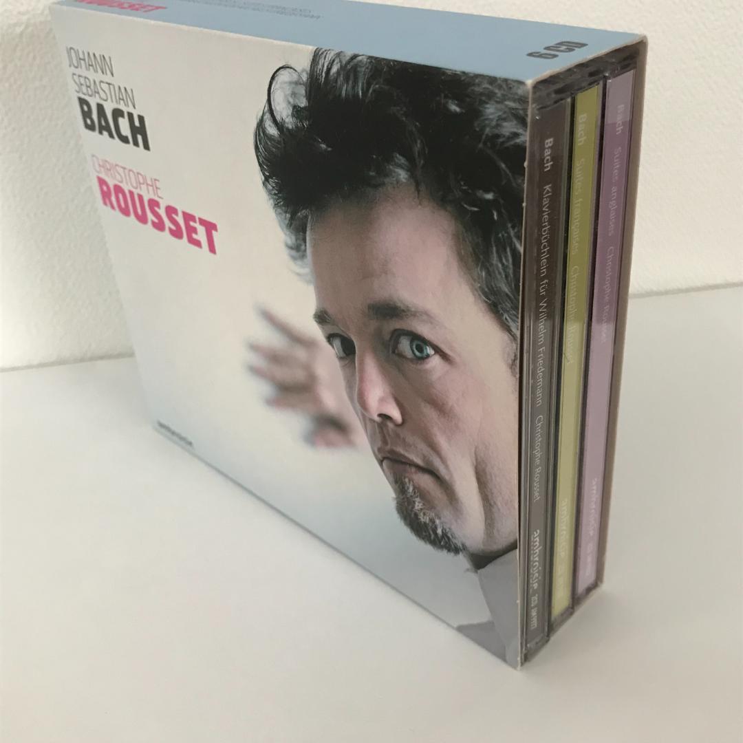 【廃盤】クリストフ・ルセ：J.S.Bach鍵盤音楽（チェンバロ)作品集（６CD）