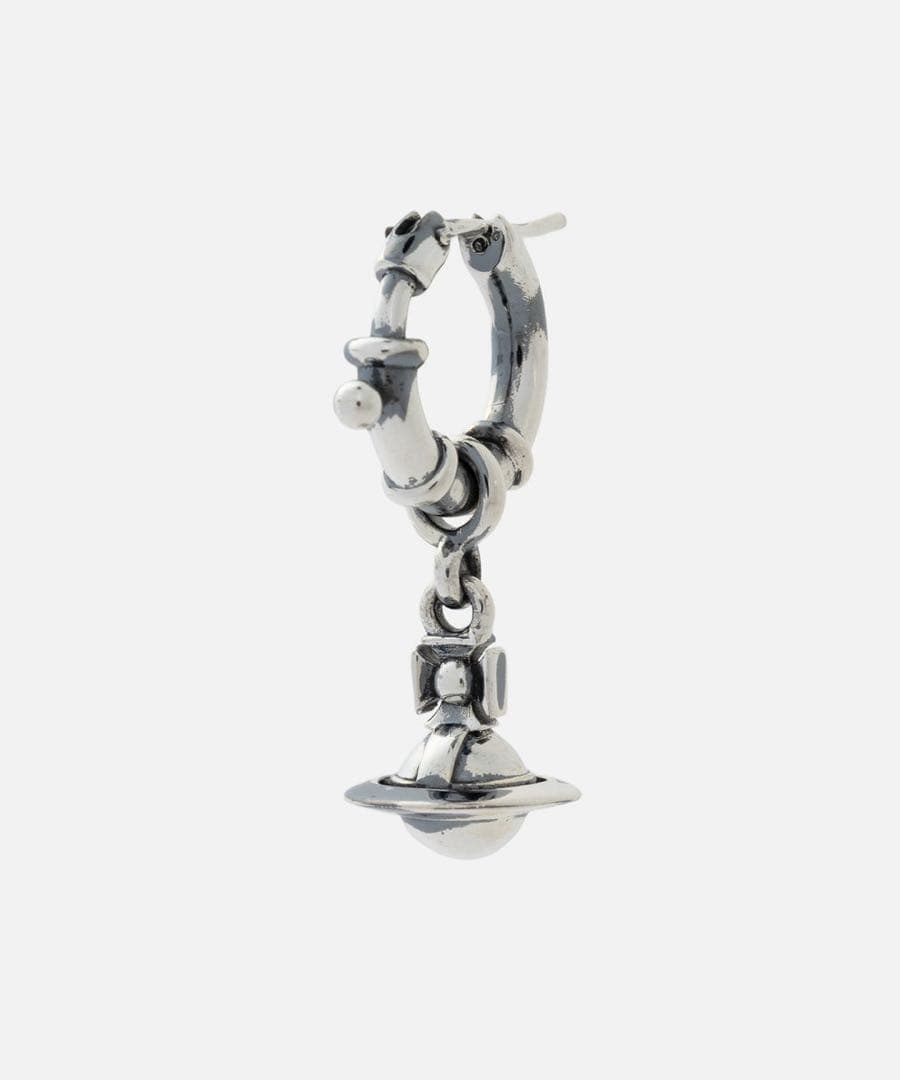 Vivienne Westwood シルバーピアス(片耳用) 箱あり
