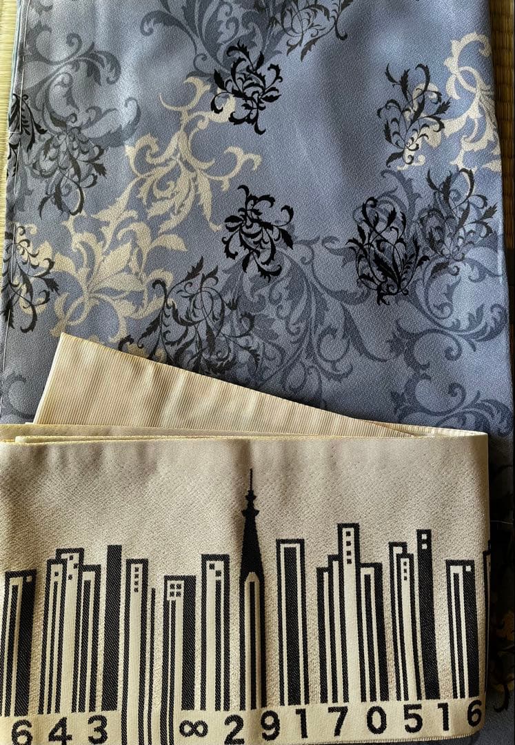 KIMONO MODERN 着物&帯セット【新品未使用】