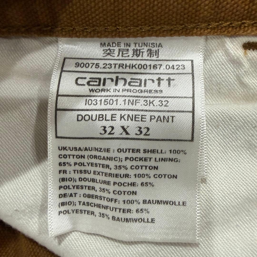 人気■carhartt カーハート【32】ダブルニー ペインター パンツ ダック