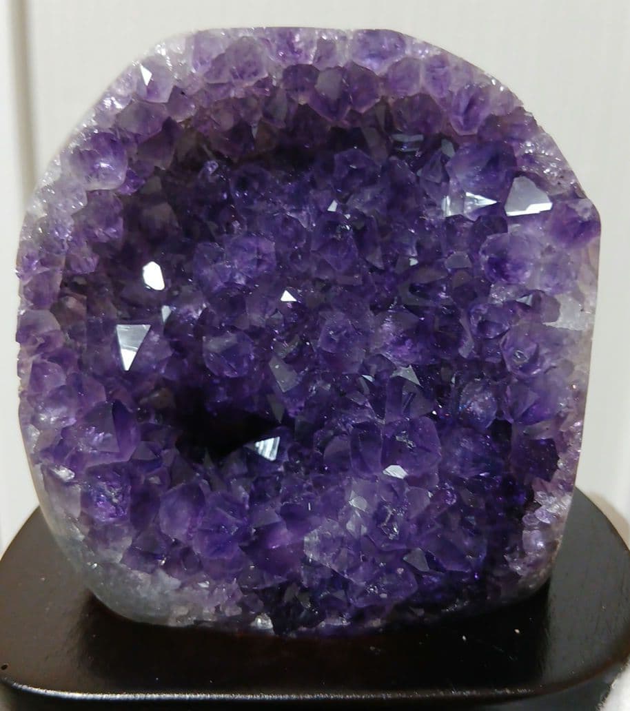 高品質　ウルグアイ産　天然　アメジスト ドーム 原石　天然石　紫水晶　クラスター