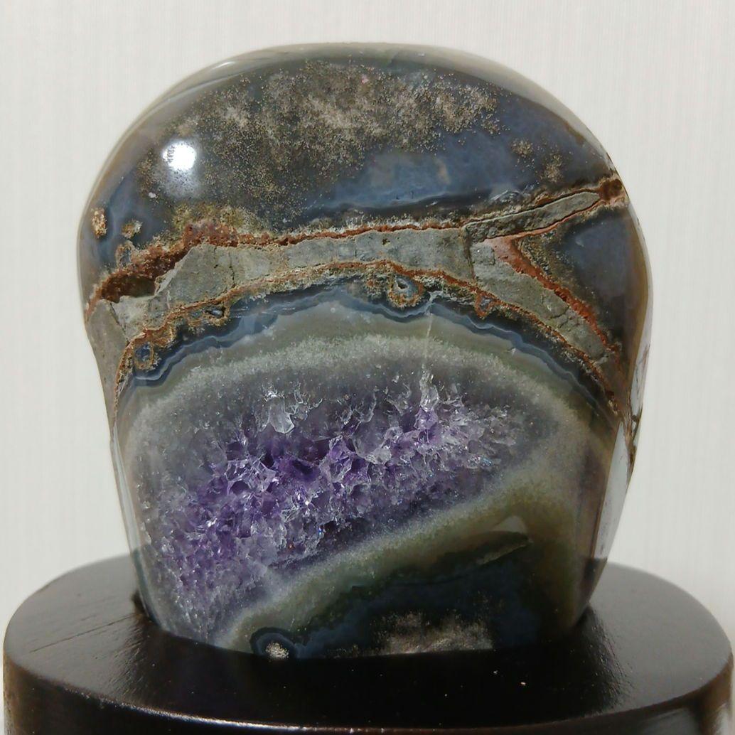 高品質　ウルグアイ産　天然　アメジスト ドーム 原石　天然石　紫水晶　クラスター