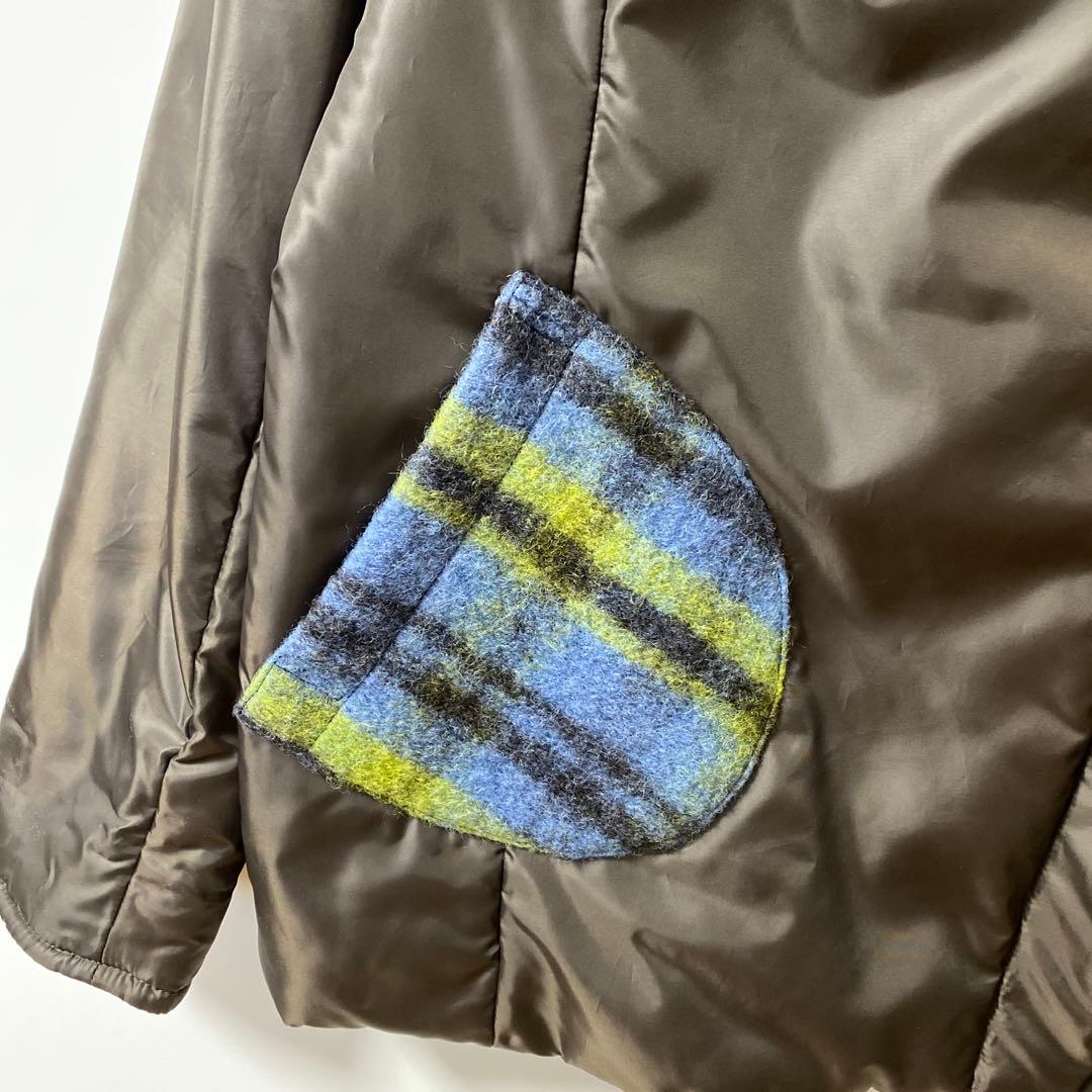 センソユニコ　ショートジャケット　ジャンパー　コート 軽い　楽ちん　ブラウン　L