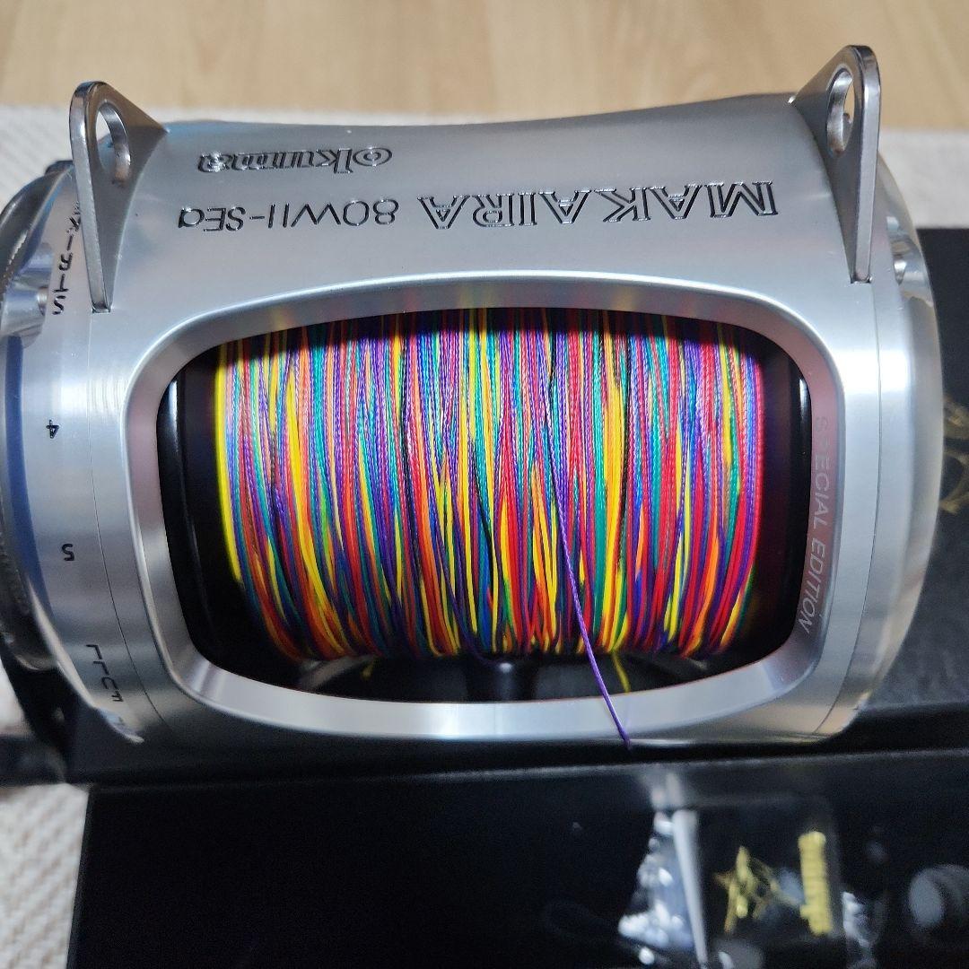 マカイラ 80WIISE-Q-SILVER リール