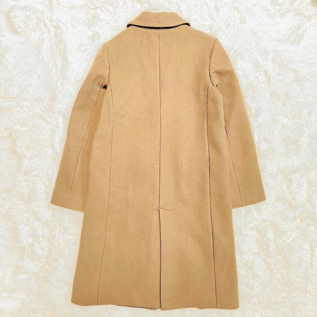 極美品✨マッキントッシュフィロソフィー チェスターコート 裏地ストライプ 近年