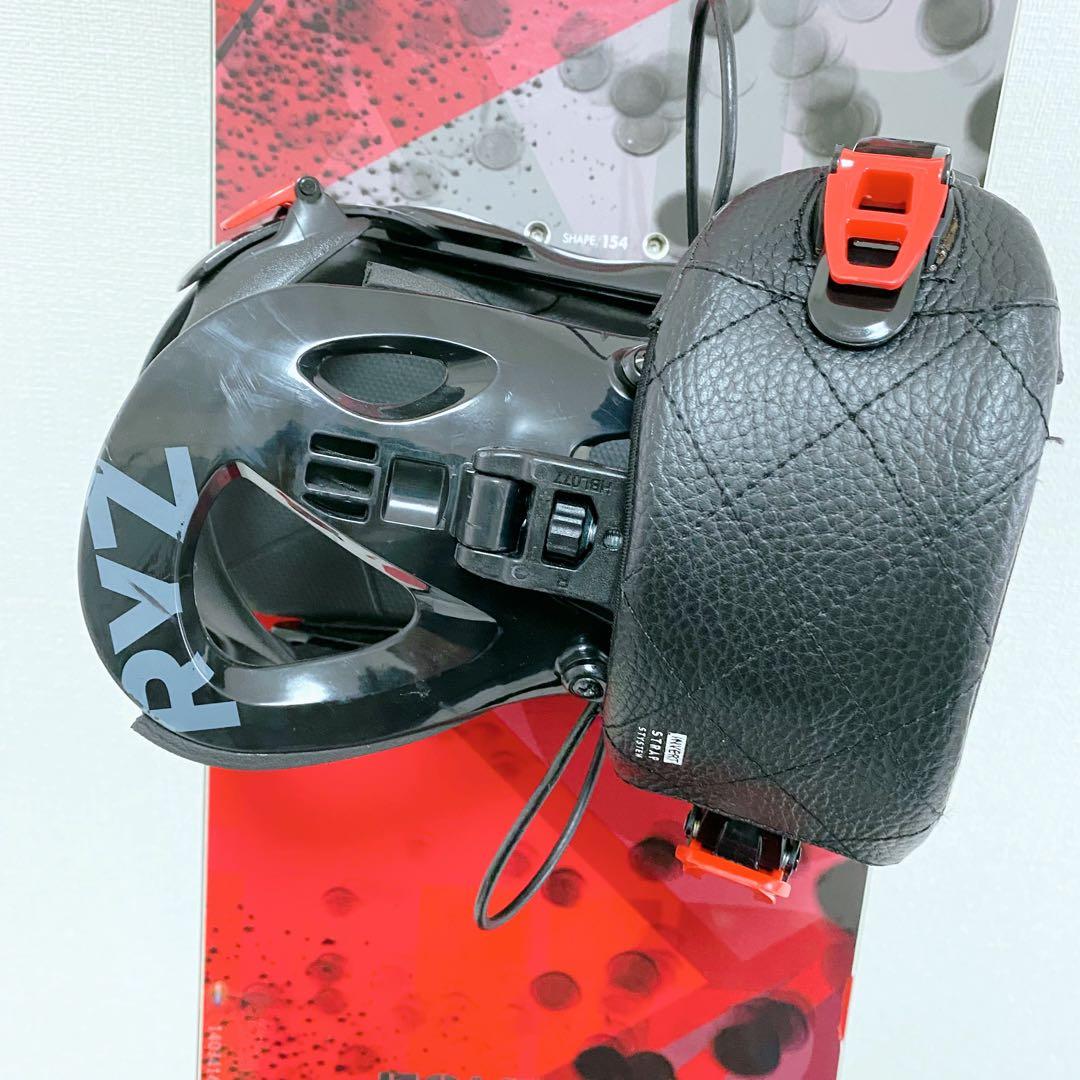 YONEX 4XP スノーボード 155 FLUX XP バイン、収納バッグ付き