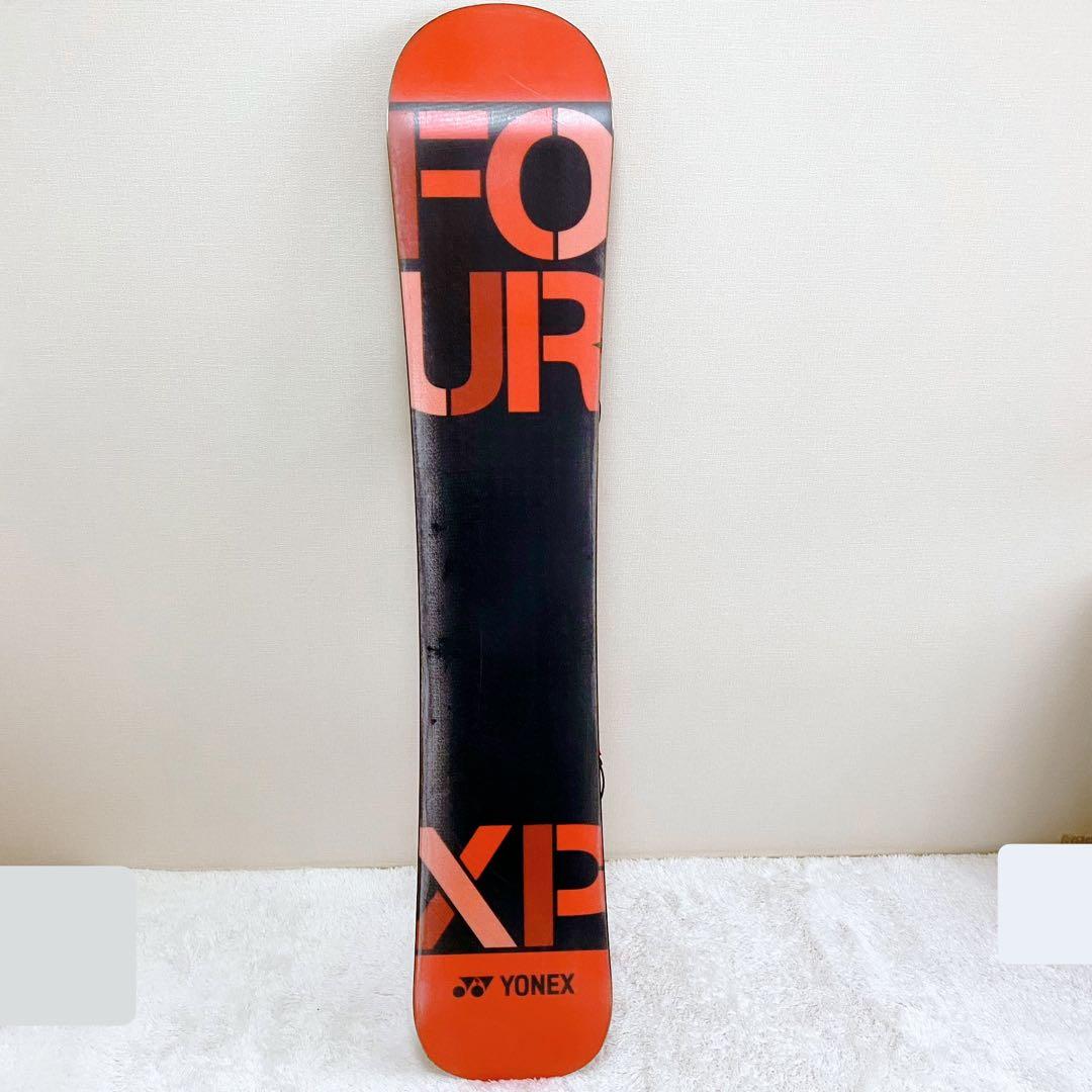 YONEX 4XP スノーボード 155 FLUX XP バイン、収納バッグ付き