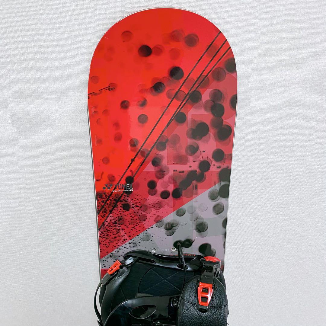 YONEX 4XP スノーボード 155 FLUX XP バイン、収納バッグ付き