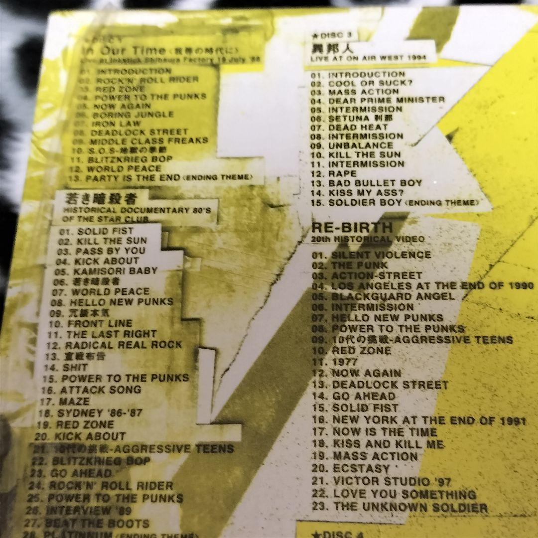 専用 THE STAR CLUB　4枚組 DVD BOX