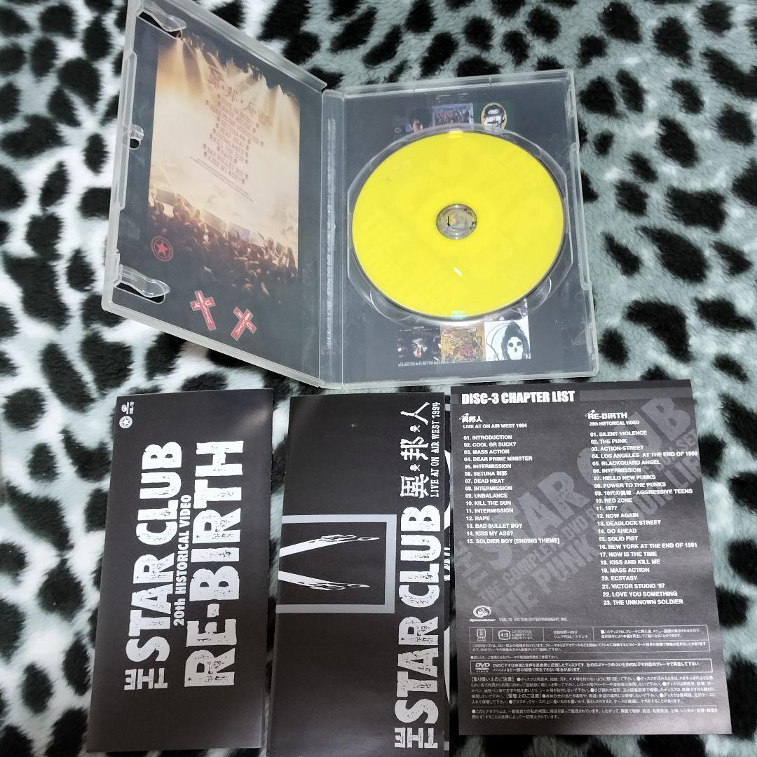 専用 THE STAR CLUB　4枚組 DVD BOX