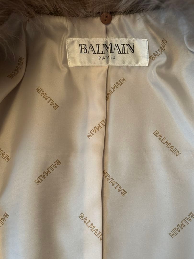 ファー付き羊革ジャケット