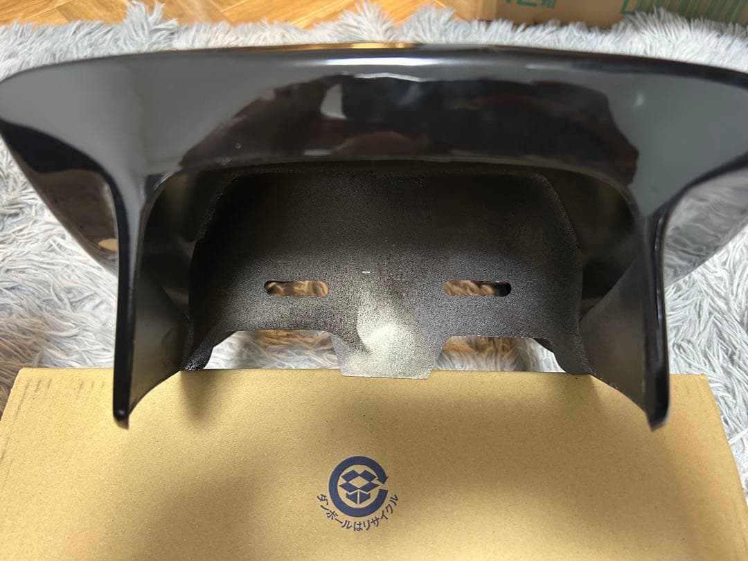 Z400FX カワサキ 羽 ハネタイプ ハネテール テールカウル　ブラック