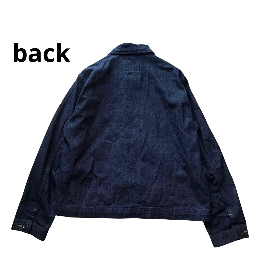 マーガレットハウエル☆MHL.×キャントン デニムジャケット インディゴ 36