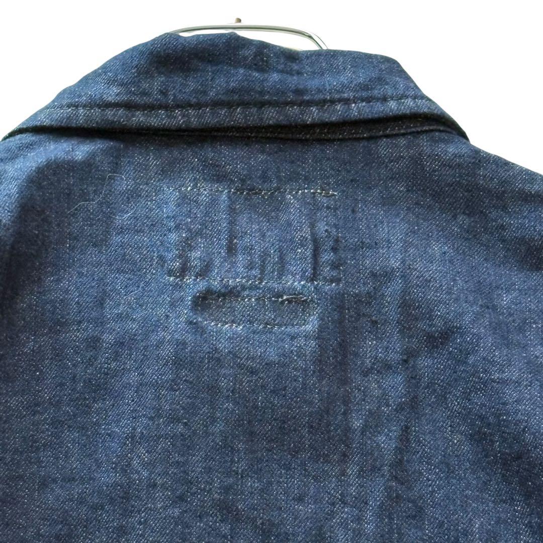 マーガレットハウエル☆MHL.×キャントン デニムジャケット インディゴ 36