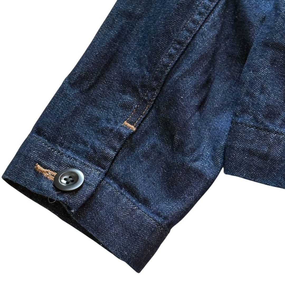 マーガレットハウエル☆MHL.×キャントン デニムジャケット インディゴ 36