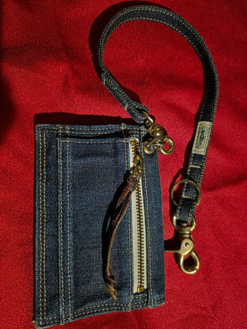 PORTER サンフォライズドデニム ウォレット