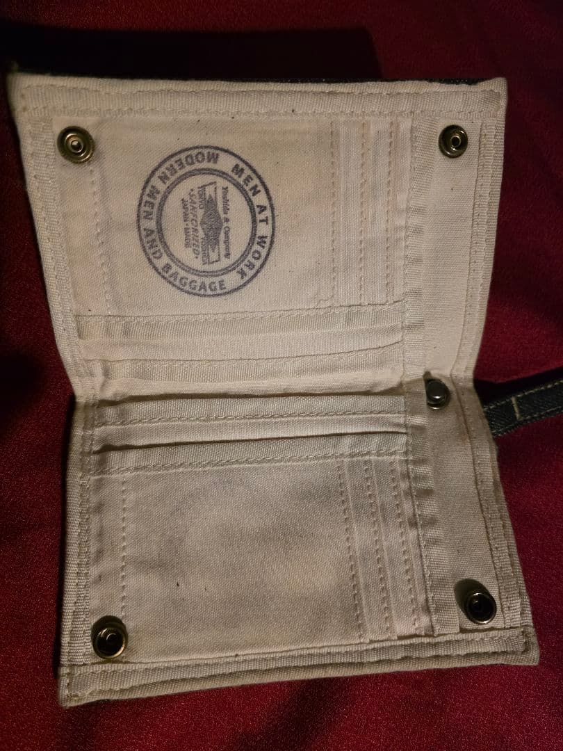 PORTER サンフォライズドデニム ウォレット