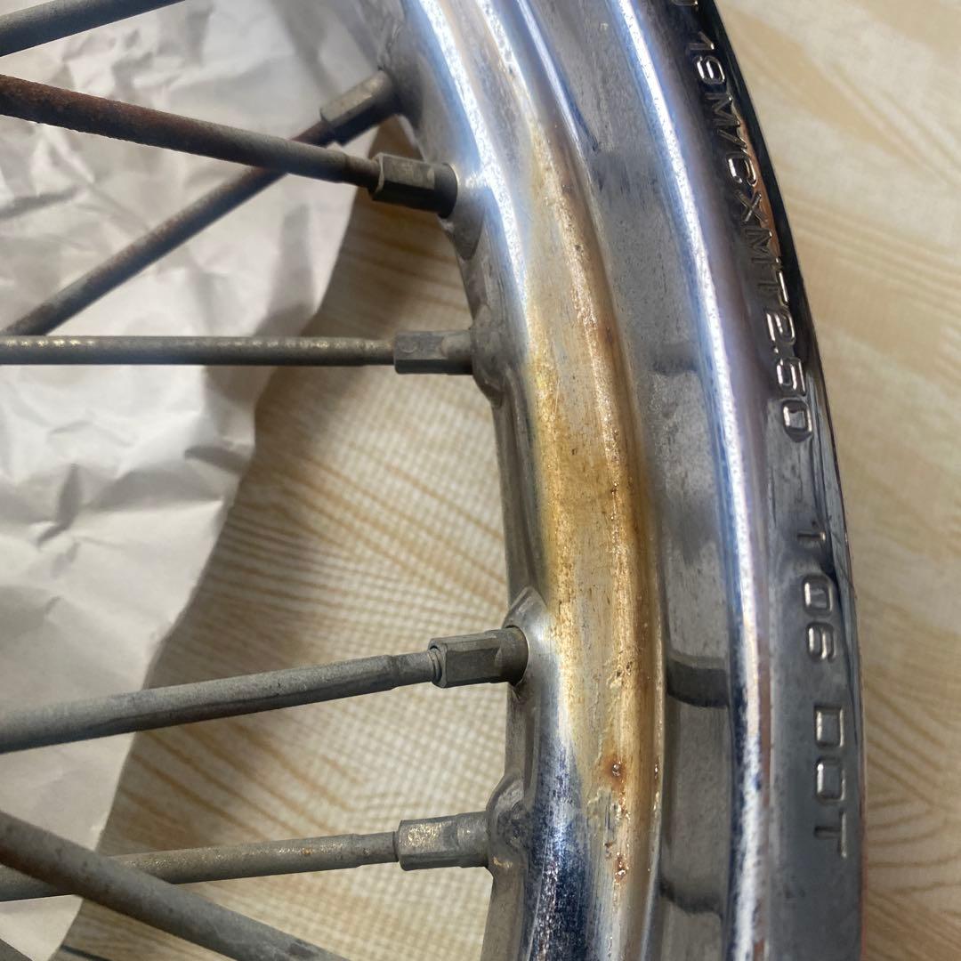 ドラッグスター400 19インチホイール