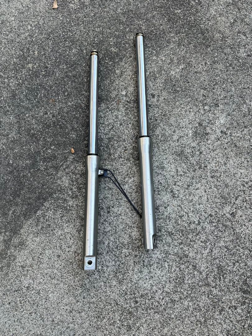 エイプ100DX サスペンションフォーク アクスルシャフト付き