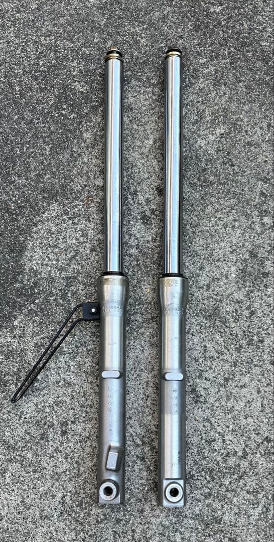 エイプ100DX サスペンションフォーク アクスルシャフト付き