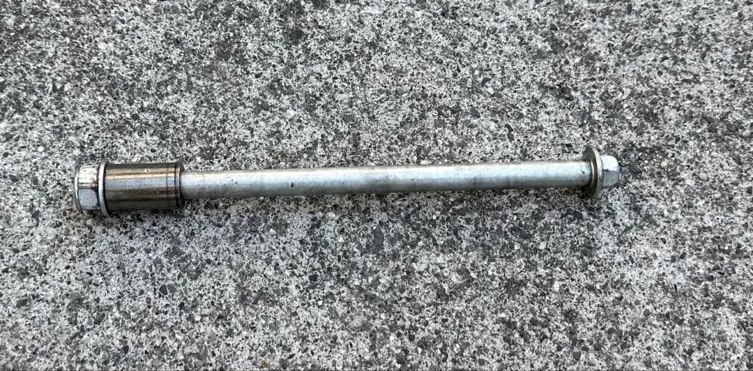 エイプ100DX サスペンションフォーク アクスルシャフト付き