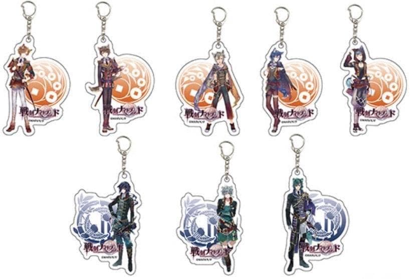 戦刻ナイトブラッドアクリルキーホルダー①②③セット未開封BOX