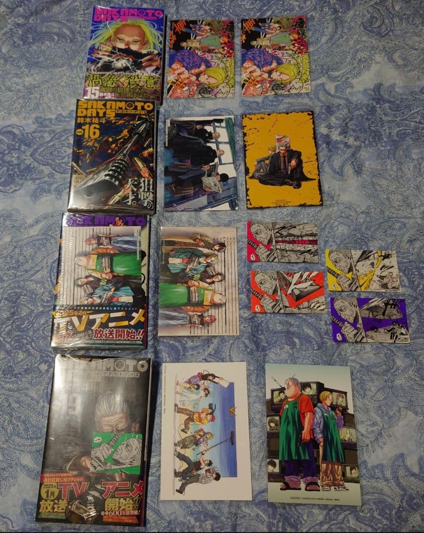 サカモトデイズ　1〜25巻　全巻初版　シュリンク付き　特典73点+α