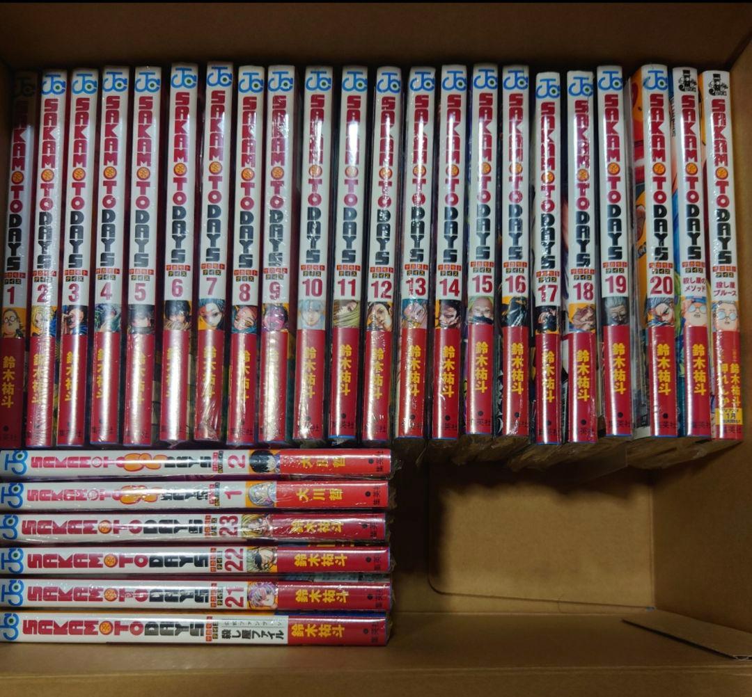 サカモトデイズ　1〜25巻　全巻初版　シュリンク付き　特典73点+α