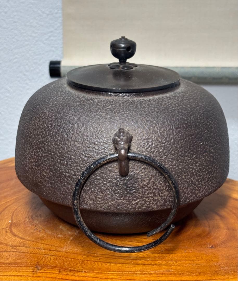 龍面風炉 龍面釜 野々田炭型電熱機 一式 野々田商器 茶道具