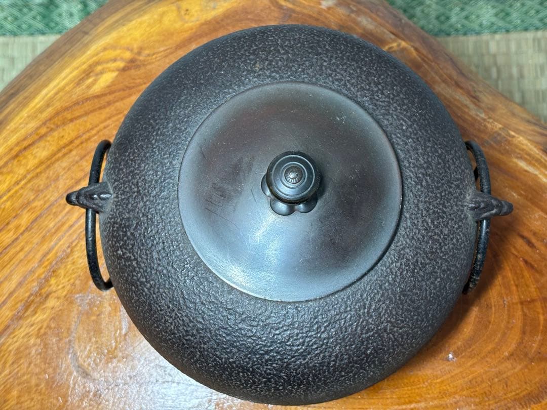 龍面風炉 龍面釜 野々田炭型電熱機 一式 野々田商器 茶道具