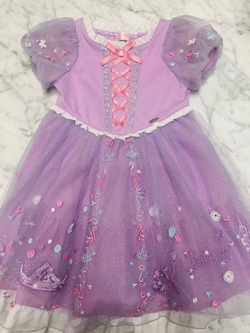 【一時値下げ】オンライン即日完売/着用一回のみ/ラプンツェル プリンセス