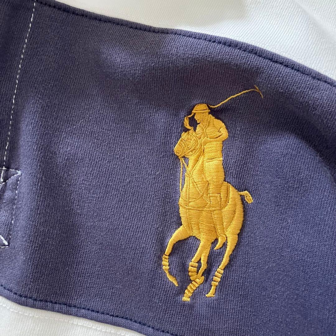 レア 90s NYC限定 ポロバイラルフローレン ラガーシャツ ビッグポニー