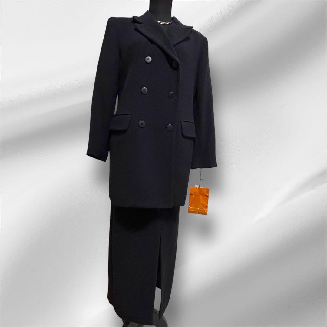 LANCEL【ランセル】 ジャケット&スカート スーツ　マキシ丈スカートM