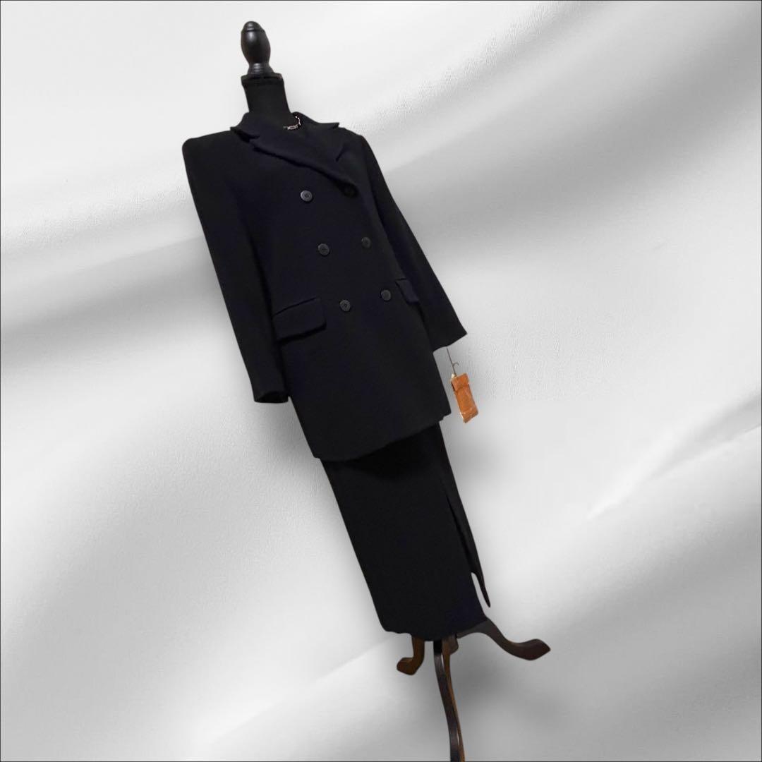 LANCEL【ランセル】 ジャケット&スカート スーツ　マキシ丈スカートM