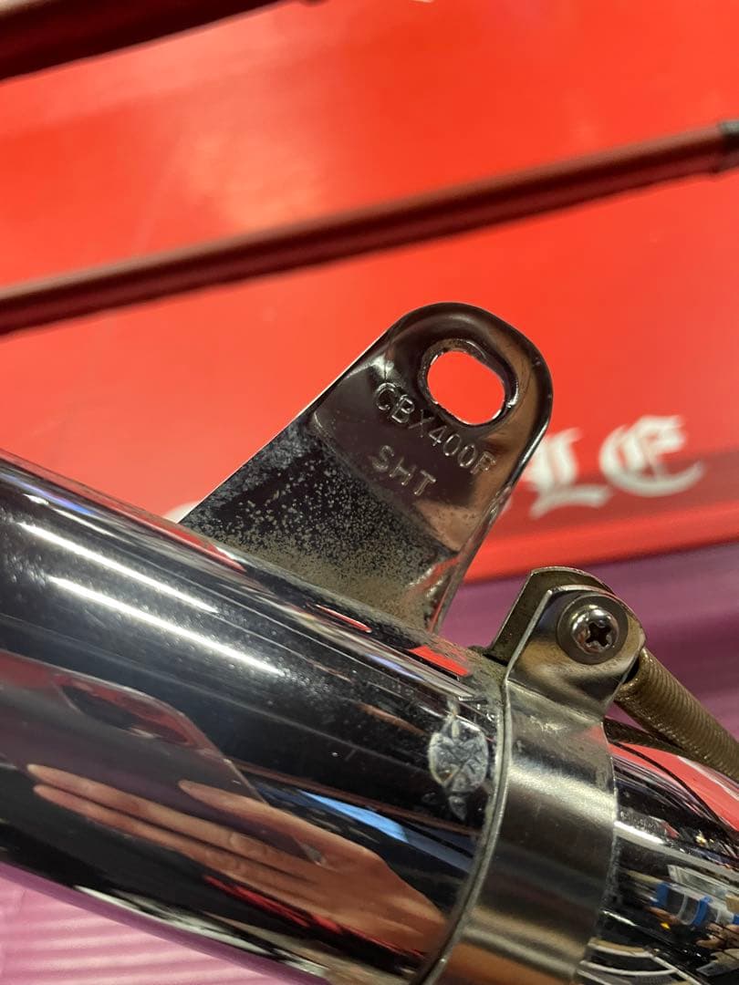 CBX400F マフラー　当時もの