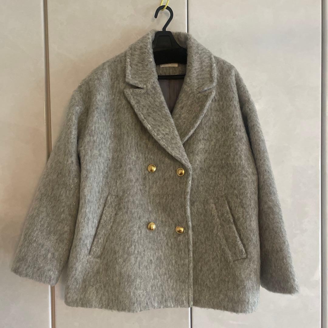 ラメシャギーPコート