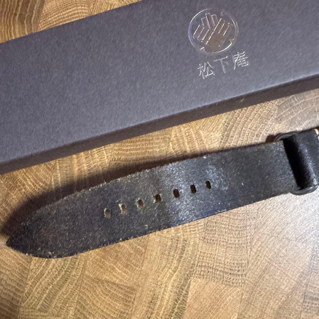 松下庵　M74 NATO　DIABORO/1940レザー ベルト 24㎜