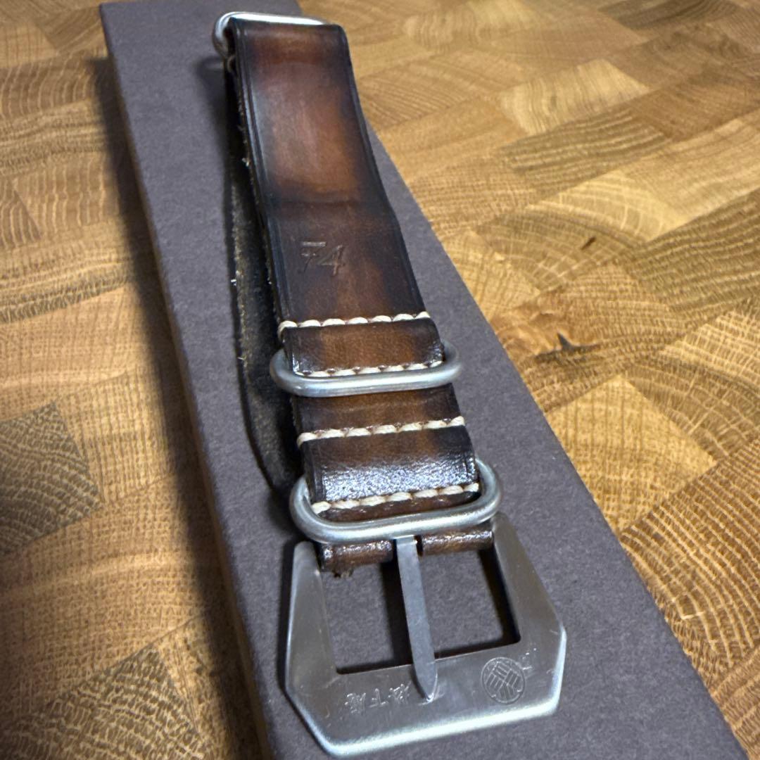 松下庵　M74 NATO　DIABORO/1940レザー ベルト 24㎜