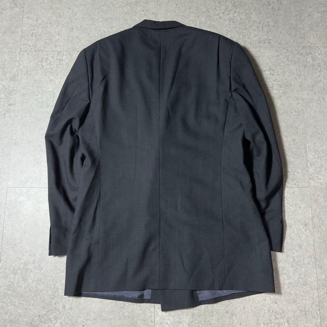 Giorgio Armani セットアップ ウールナイロン ダークグレー ワイド