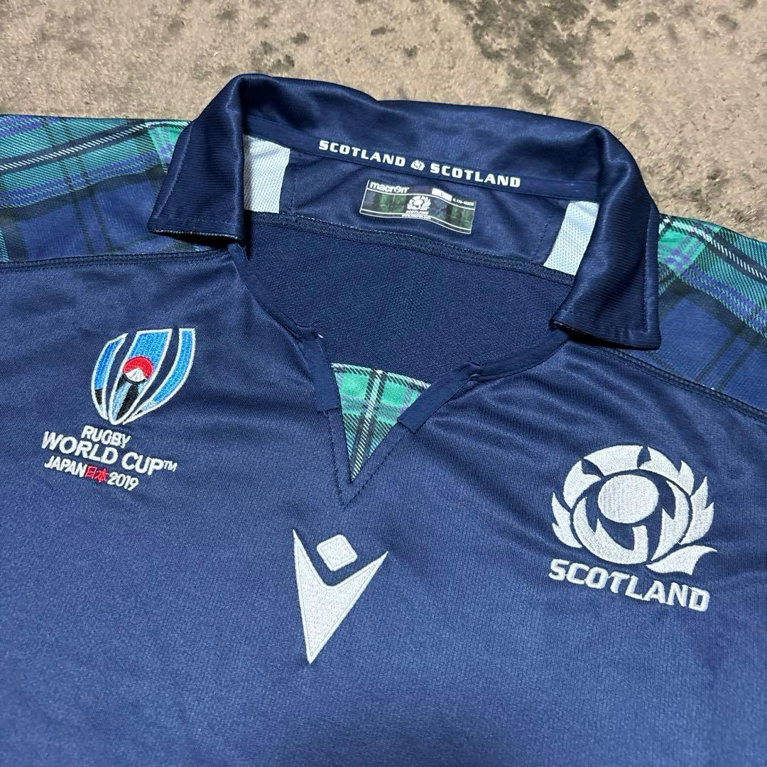 【激レア・美品】ラグビースコットランド代表2019 ユニフォーム 限定品ジャージ