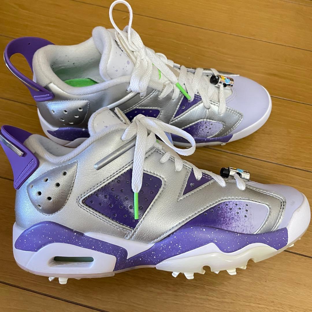 超美品 ナイキ エアジョーダン6 ローゴルフ U.S. オープン ゴルフシューズ