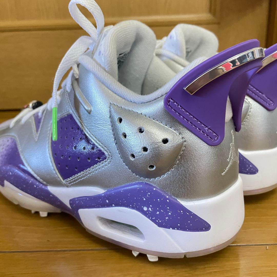 超美品 ナイキ エアジョーダン6 ローゴルフ U.S. オープン ゴルフシューズ