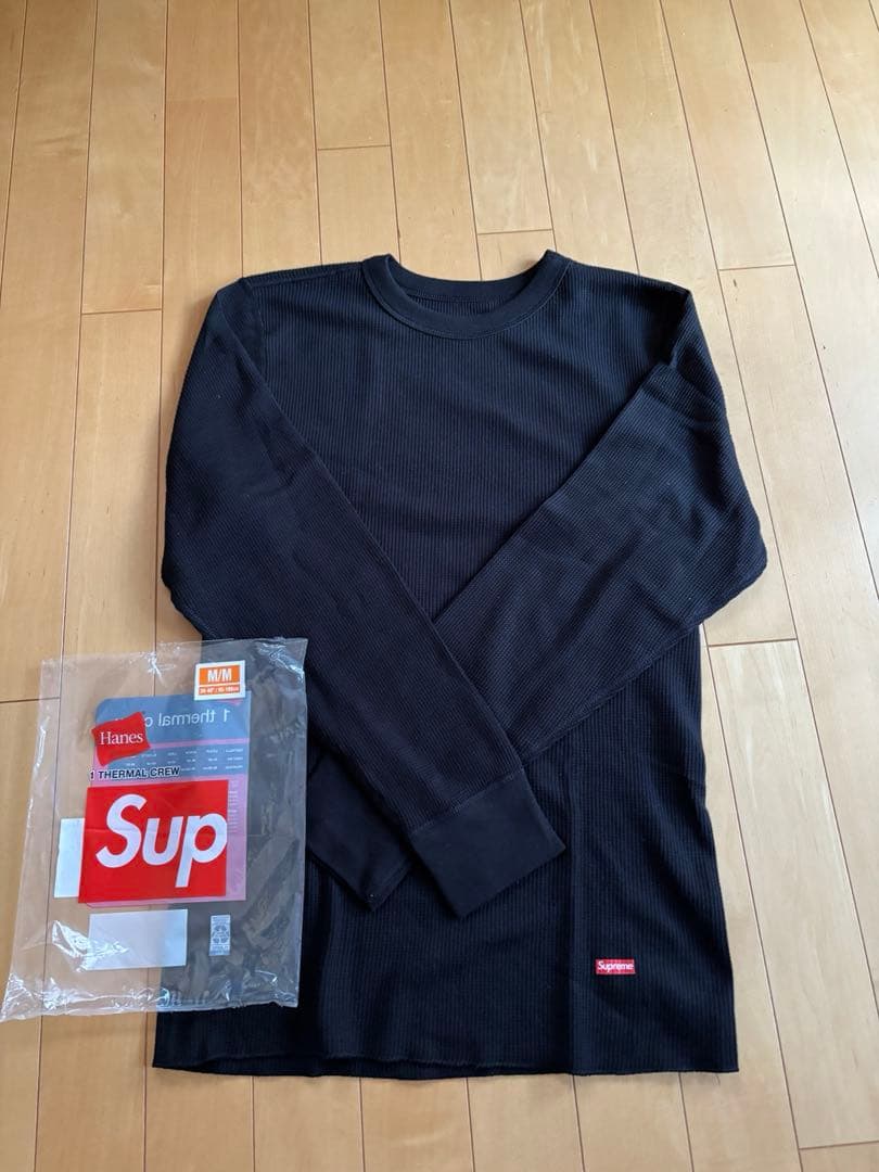 Supreme®/Hanes® Thermal Crew Mサイズ