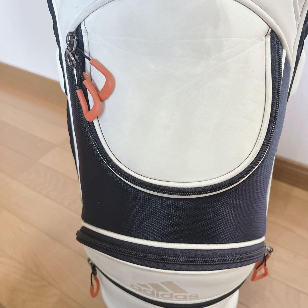 K259 adidas アディダス キャディバッグ ホワイト